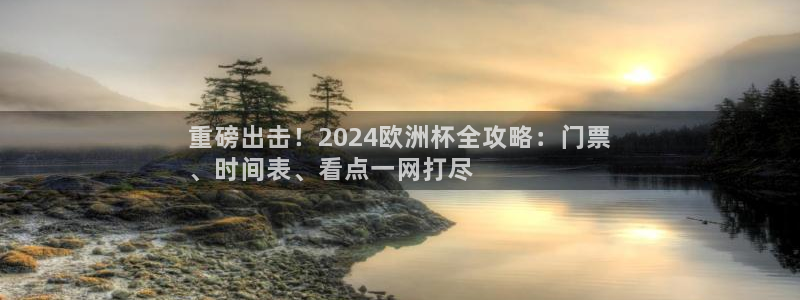 欧洲杯下单平台官方网站|重磅出击！2024欧洲杯全攻略：门票
、时间表、看点一网打尽